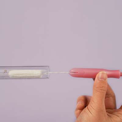 20PCS βιοδιασπάσιμο Tampon Applicator εγγράφου με 2 σωλήνες και σειρά