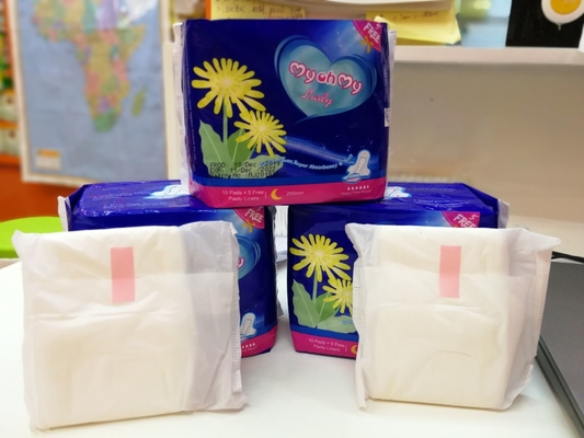 Scented υγειονομικά φτερά πετσετών