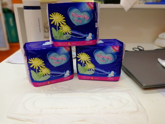 Scented υγειονομικά φτερά πετσετών