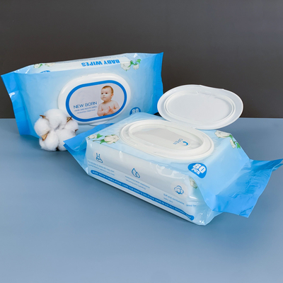 Το μωρό Hypoallergenic υγρό σκουπίζει το pH το ισορροπημένο που ευαίσθητο δέρμα υγρό σκουπίζει τις εγκαταστάσεις που εδρεύουν