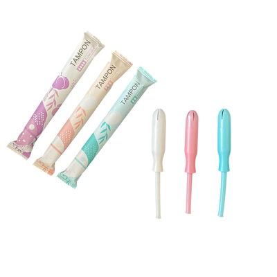 Tampon βαμβακιού BPA ελεύθερο οργανικό ελεύθερο ODM/OEM εμπορικό σήμα λατέξ