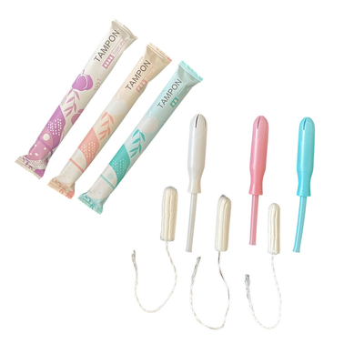 COem ODM κολπικά Tampons πρακτόρων εμμηνόρροιας εμπόρων υπερβολικά χωρίς Applicator