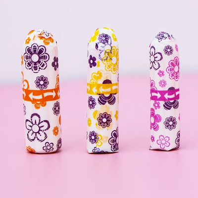 Βιοδιασπάσιμα οργανικά Tampons βαμβακιού Tampons υγιεινής εμμηνόρροιας θηλυκά